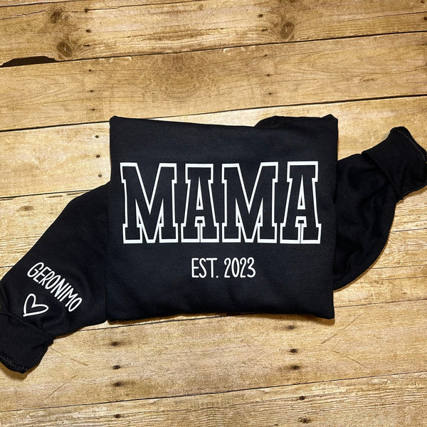 Personalized Mama Hoodie