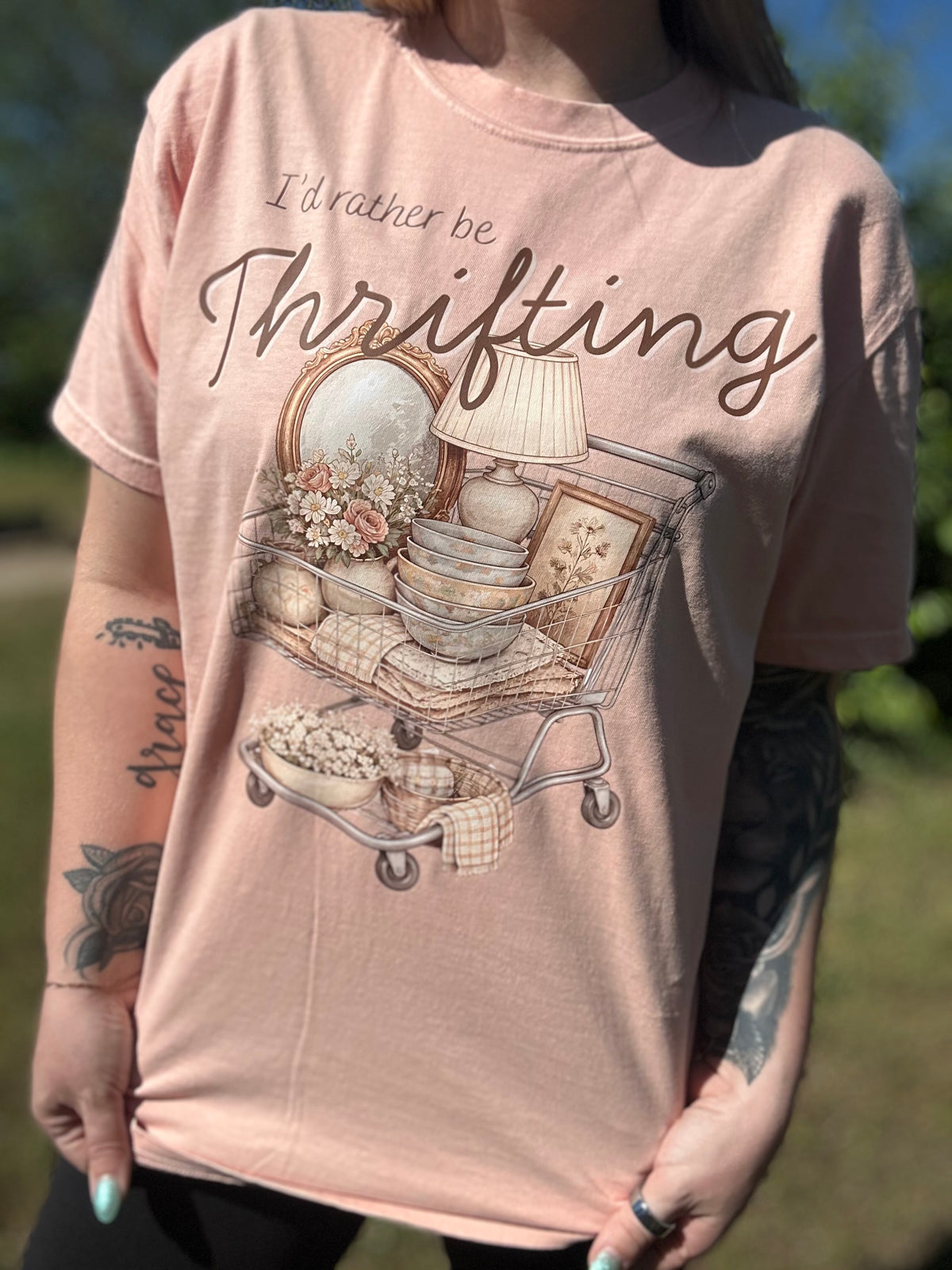 I'd rather be Thrifting T-Shirt