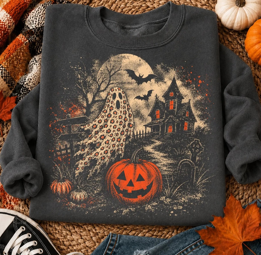 Retro Vintage Halloween Crewneck