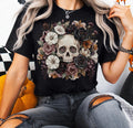 Floral Skull Tee