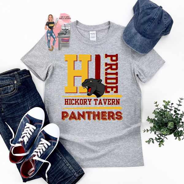 Hickory Tavern Panthers Pride Tee