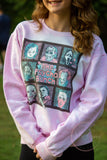 The Psycho Bunch Bleached Sweatshirt