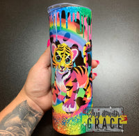 Lisa Inspired 80s Tumbler