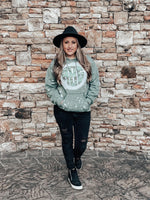 Camo Monogram Bleached Hoodie