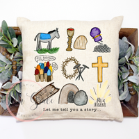 Let me tell you a story... Pillow Cover